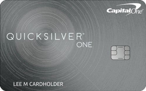 Capital One QuicksilverOne Cash Rewards Credit Card  review