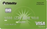 Fidelity Rewards Visa Signature card review