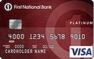 Platinum Edition Visa card from First National Bank of Omaha review